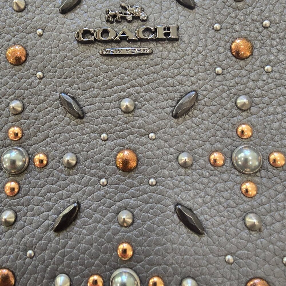 Coach Rivet Zip Wallet - Picture 6 of 16